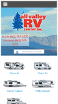 Mobile Screenshot of allvalleyrvcenter.com